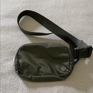 Lululemon Dark Green Crossbody Bag